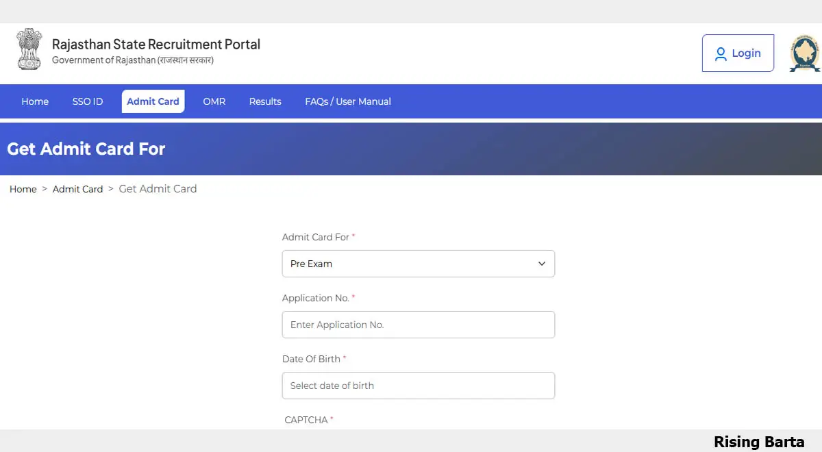 RSSB Forester Admit Card 2026 Released