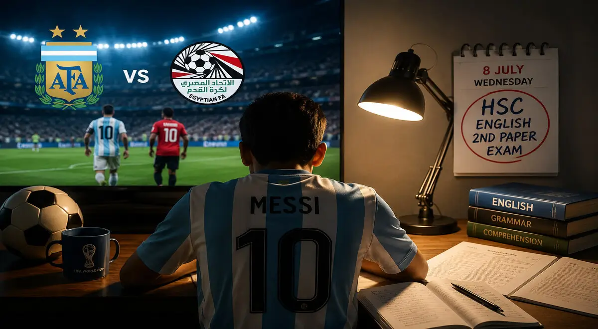 Argentina vs Egypt Fifa World Cup 2026 HSC English